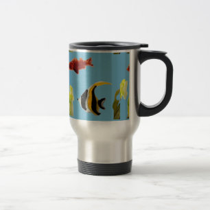 Aquatische Fischmalerei Reisebecher