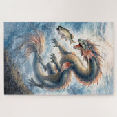 Aquatisches Drachenangeln Puzzle (Horizontal)