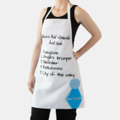 Aquatofana-Blume Schürze (InSitu)