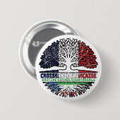 Äquatoriale Guinea Äquatorialguinea Frankreich Button (Vorne & Hinten)