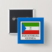 Äquatoriale Guinea Button (Vorne & Hinten)