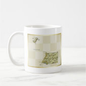Äquatoriale Guinea Flag + Kartenübersicht Tasse (Links)