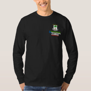 Äquatoriale Guinea Flag und Wappen Patriotisch T-Shirt
