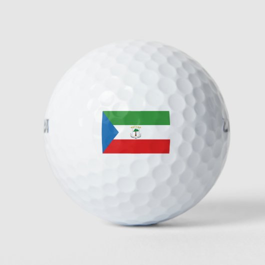 Äquatoriale Guinea Golfball (Vorderseite)