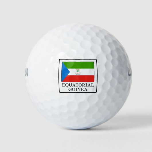 Äquatoriale Guinea Golfball (Vorderseite)