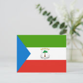 Äquatoriale Guinea GQ Postkarte (Stehend Vorderseite)