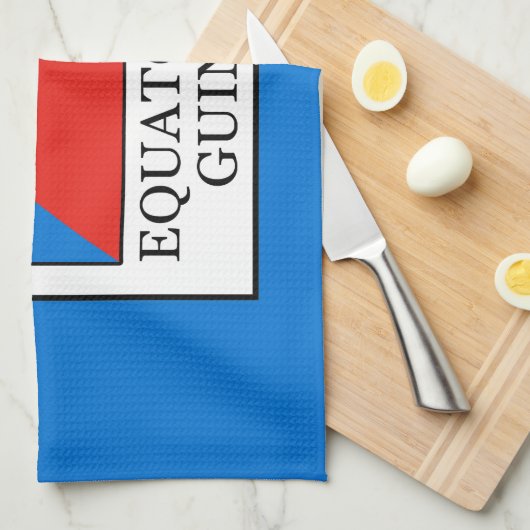 Äquatoriale Guinea Handtuch (Viertel Falte)