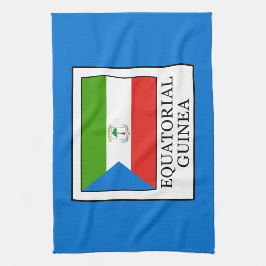 Äquatoriale Guinea Handtuch (Vertikal)