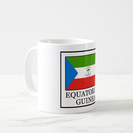 Äquatoriale Guinea Kaffeetasse (Vorderseite Links)