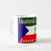 Äquatoriale Guinea Kaffeetasse (Vorderseite Links)