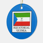 Äquatoriale Guinea Keramik Ornament (Links)