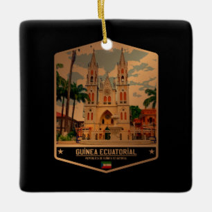 Äquatoriale Guinea Keramikornament