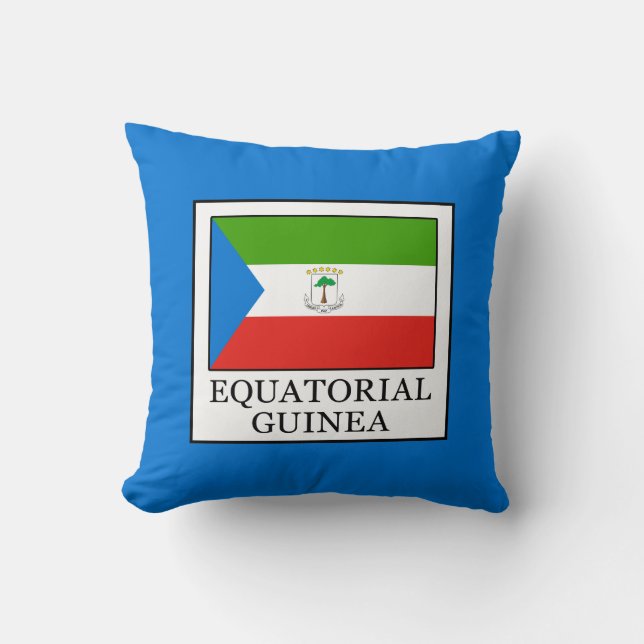 Äquatoriale Guinea Kissen (Vorderseite)