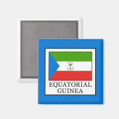Äquatoriale Guinea Magnet (Vorderseite/Rückseite)