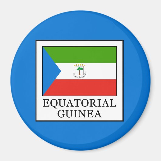 Äquatoriale Guinea Magnet (Vorne)