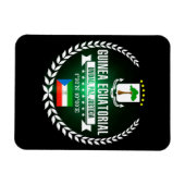 Äquatoriale Guinea Magnet (Horizontal)