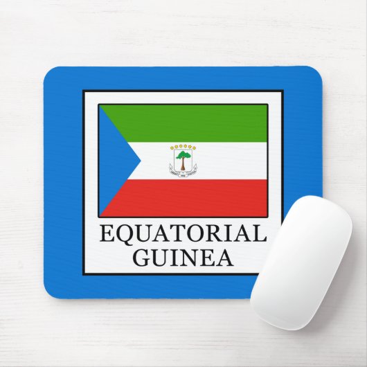 Äquatoriale Guinea Mousepad (Mit Mouse)
