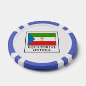 Äquatoriale Guinea Pokerchips (Einzeln)