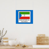 Äquatoriale Guinea Poster (Küche)