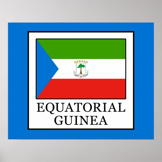 Äquatoriale Guinea Poster (Vorne)