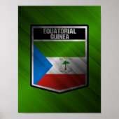 Äquatoriale Guinea Poster (Vorne)