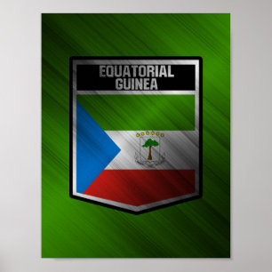 Äquatoriale Guinea Poster