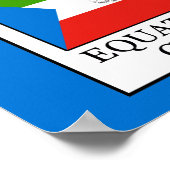 Äquatoriale Guinea Poster (Ecke)