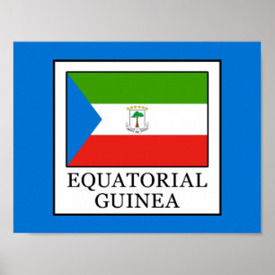 Äquatoriale Guinea Poster