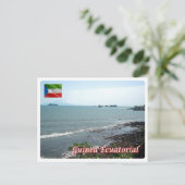 Äquatoriale Guinea - Postkarte (Stehend Vorderseite)