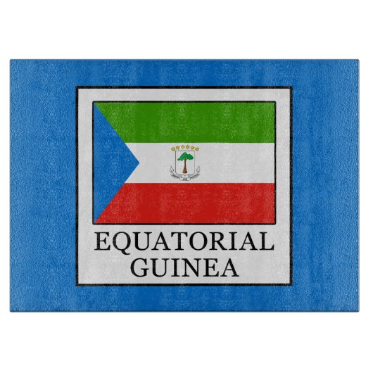 Äquatoriale Guinea Schneidebrett (Vorderseite)