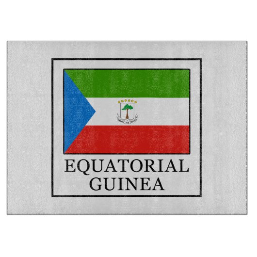 Äquatoriale Guinea Schneidebrett (Vorderseite)