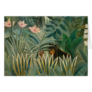 Äquatoriale Jungle, 1909 (Öl auf Leinwand)