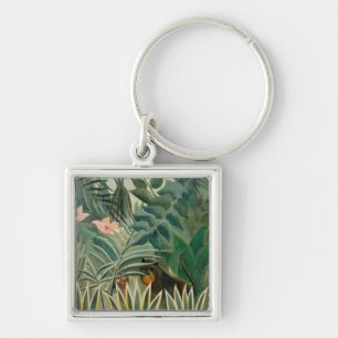 Äquatoriale Jungle, 1909 (Öl auf Leinwand) Schlüsselanhänger