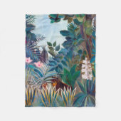 Äquatorialer Dschungel, Rousseau Fleecedecke (Vorderseite)