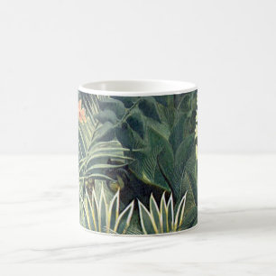 Äquatorialer Dschungel von Henri Rousseau Kaffeetasse