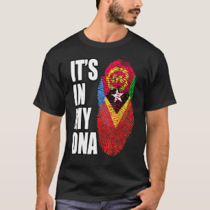 Äquatorialer guineischer und eritreischer DNA-Flag T-Shirt