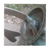 Äquatorialer Sundial Fliese (Vorderseite)
