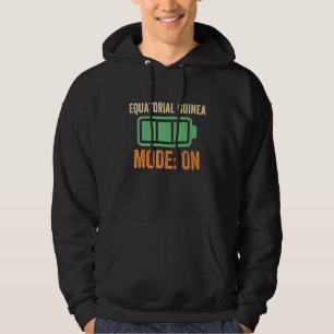 Äquatorialguinea-Modus Batterie-Design Hoodie