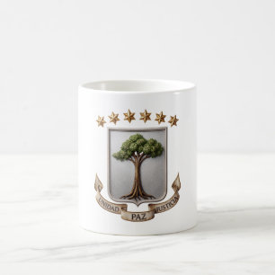 Äquatorialguinea Wappen Landesflagge Symbol Em Kaffeetasse