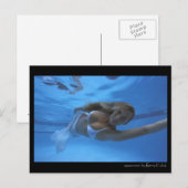Aquawoman von Barry Kulick Postkarte (Vorne/Hinten)