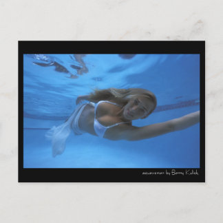 Aquawoman von Barry Kulick Postkarte