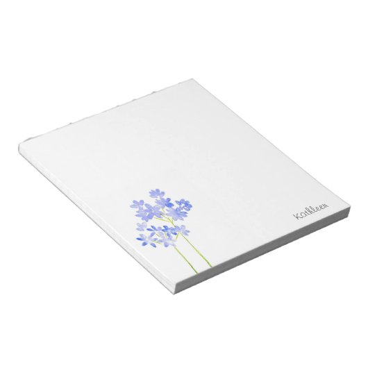 Aqucolor Agapanthus Notizblock (angewinkelt)