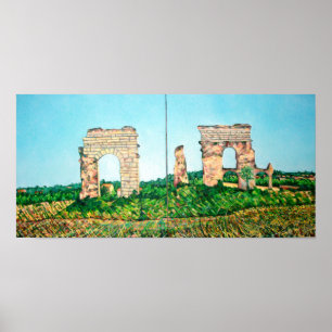 Aqueduct Park View Poster