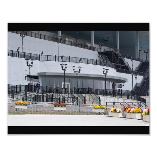 Aqueduct Racetrack Print Fotodruck (Vorne)