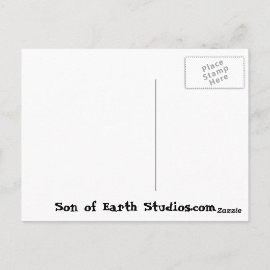 Aqueos Postkarte (Rückseite)