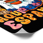 Aqui Espantan Mexican Ghost Halloween Soky Conchas Poster (Ecke)