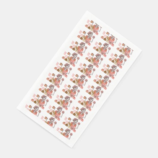 AQUI ESPANTAN SERVIETTE (Ecke)