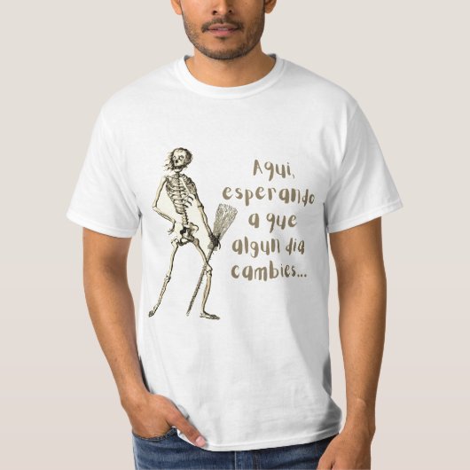 AQUI ESPERANDO T-Shirt (Vorderseite)