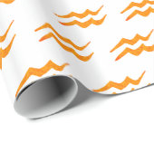 Aquiarius Golden Symbol Geschenkpapier (Rolleneckpunkt)