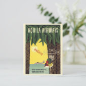 Aquila Airways Madeira Postkarte (Stehend Vorderseite)